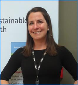 Erika Huyett Mau, Corporate Environmental and Sustainability Manager; SKF USA Inc.